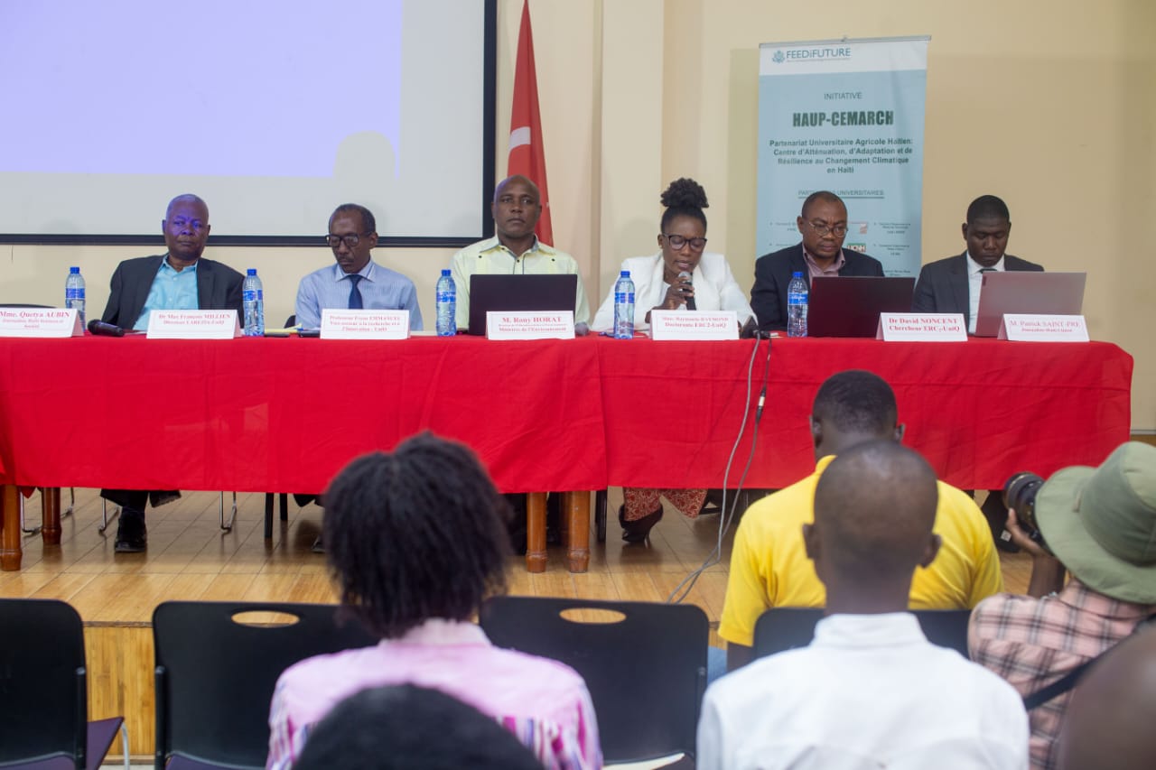 La première édition du Colloque international d’éducation au changement climatique  haïtien