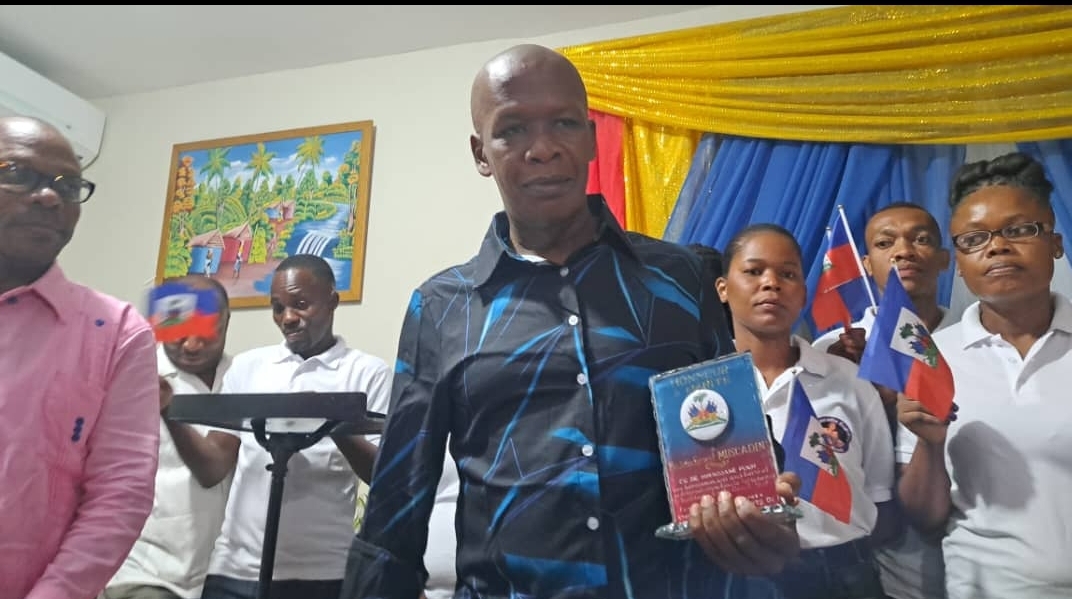 Commissioner Jean Ernest Muscadin Honored for His Bravery in Les Cayes