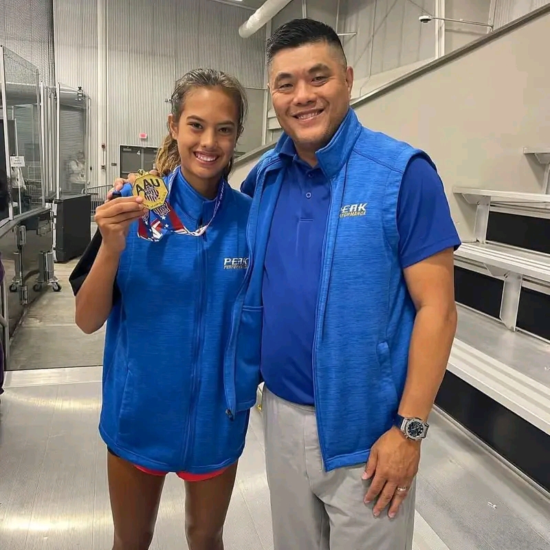 Jessica Lee au Championnat du monde de taekwondo junior en Corée du Sud