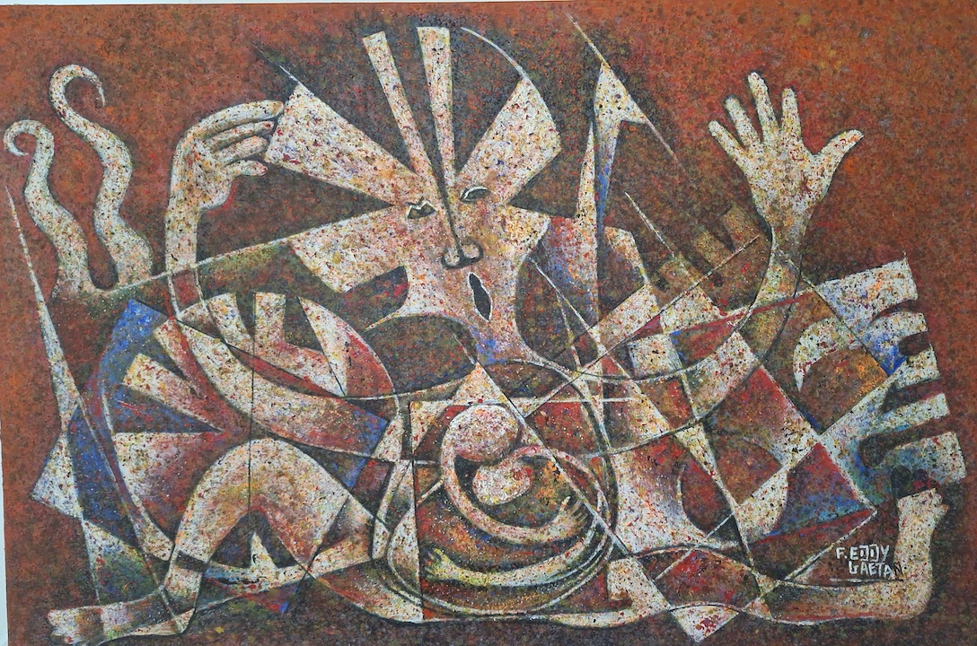 L'univers pictural d'Eddy Gaëtan, une harmonie entre tradition et modernité