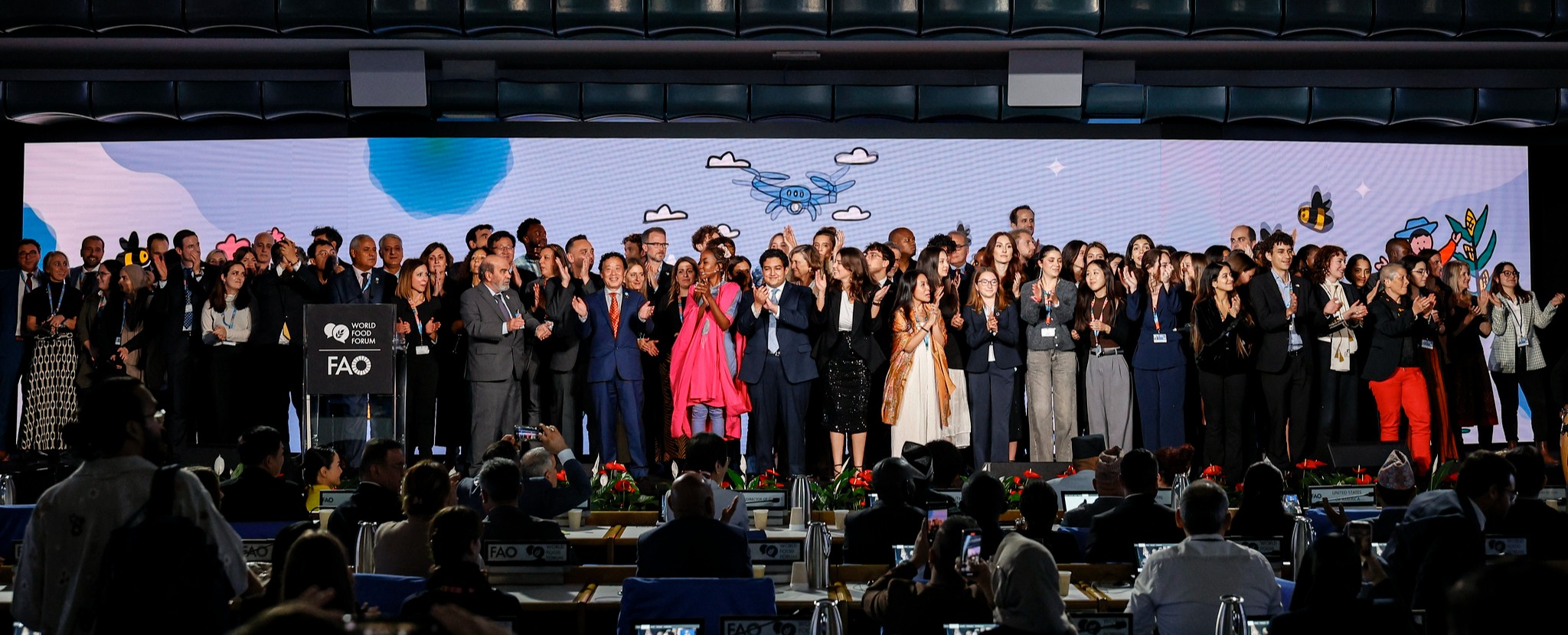 Le Forum mondial de l'alimentation 2024 a pris fin après une semaine de collaboration et d'engagement en faveur d'une « bonne alientation pour tous, aujourd'hui et demain »