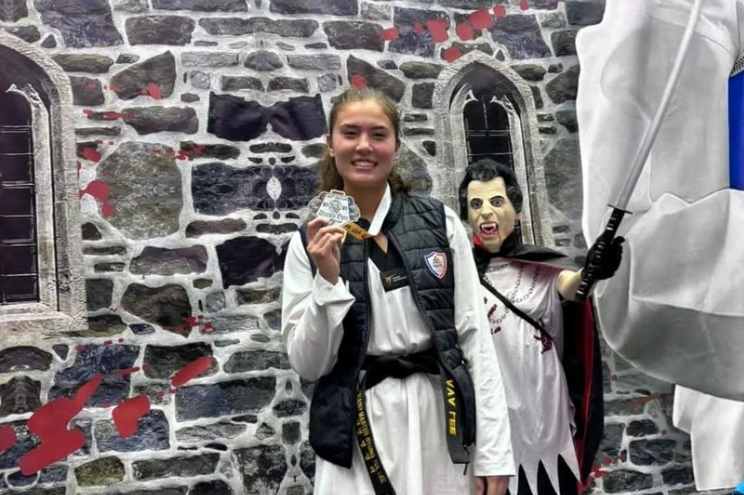 Taekwondo : Une médaille d'argent pour Ava Lee en Roumanie