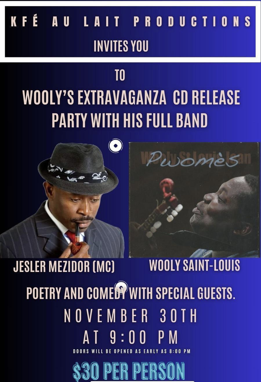 Une première vente-signature pour l’album « Pwomès » de Wooly St Louis