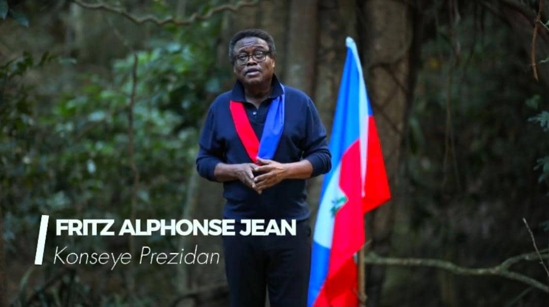 « Nous sommes en guerre », le président Fritz Alphonse Jean fait appel aux fils du pays désireux de se battre