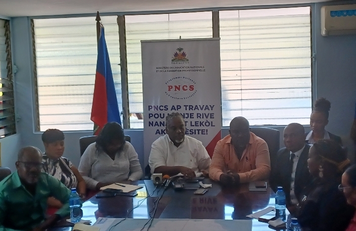 PNCS: lancement d’un programme de cantine scolaire au profit des écoles communales de Port-au-Prince