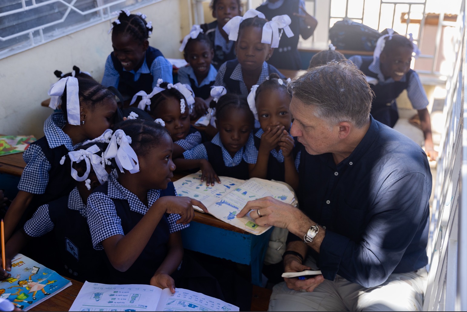 Le porte-parole de l’Unicef James Elder plaide pour un support continu de la communauté internationale à Haïti