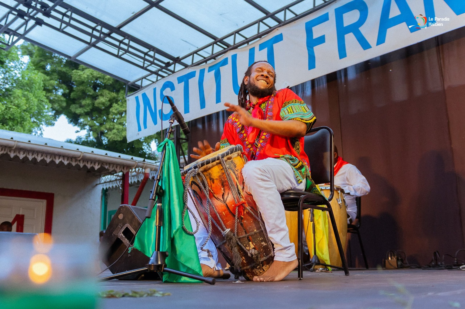 L’IFH au rythme des tambours de Youry Vixamar