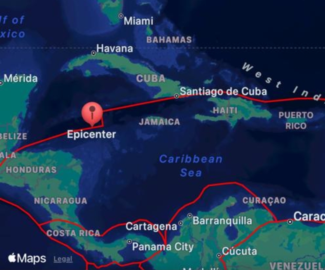 Un puissant séisme de magnitude 7,6 secoue les Caraïbes, alerte au tsunami