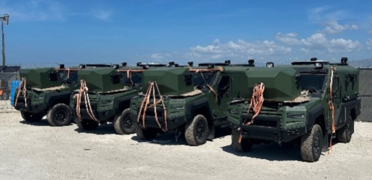 20 nouveaux blindés livrés par les États-Unis à la MMAS