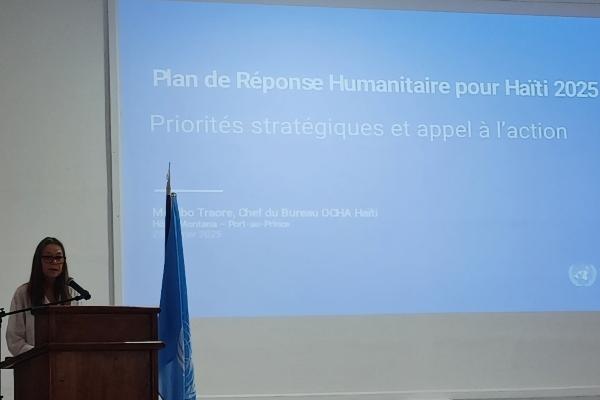 Plan de réponse humanitaire 2025: 908 millions de dollars nécessaires pour assister les personnes en besoin