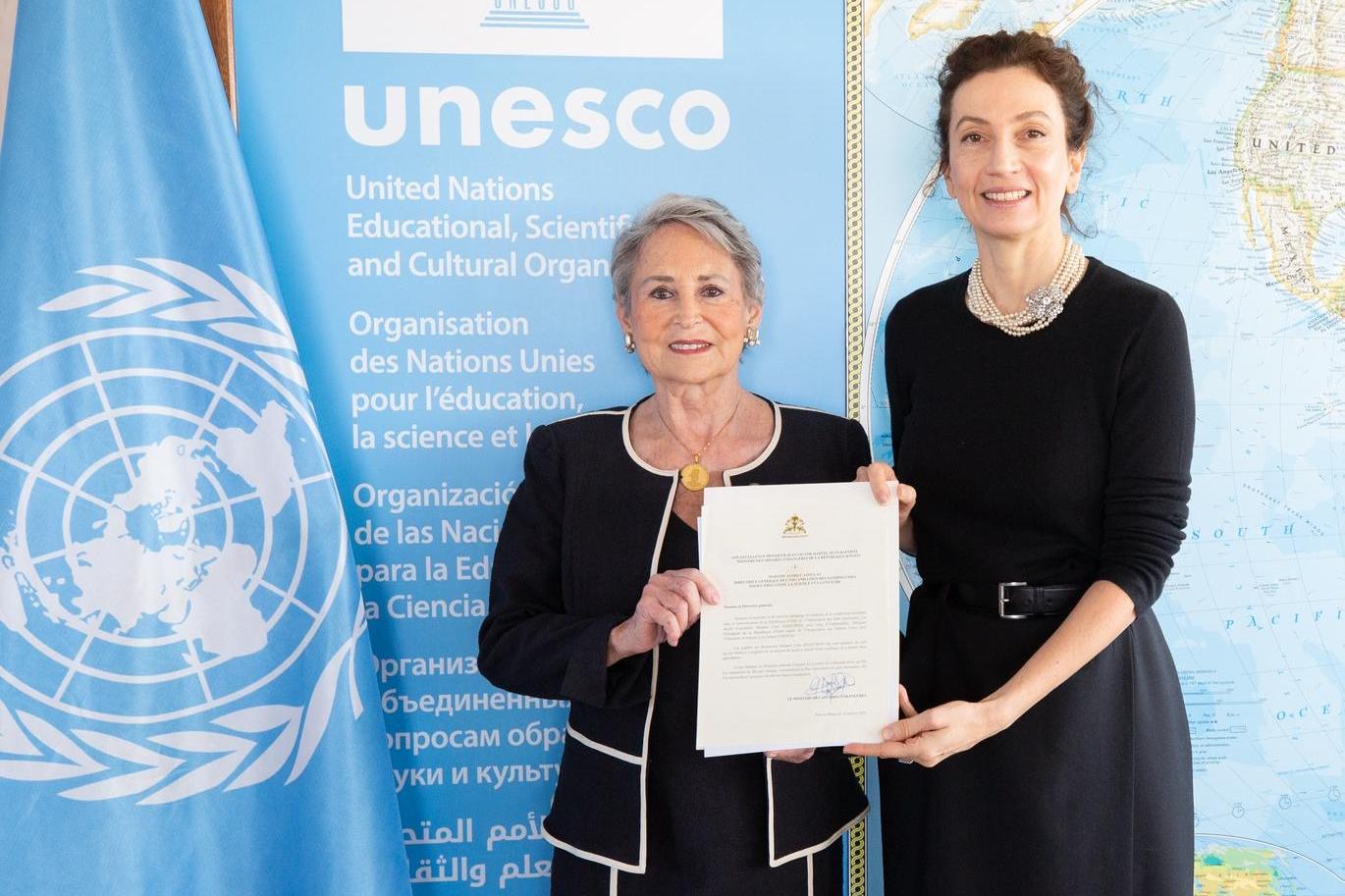 Lilas Desquiron prend les commandes de la délégation permanente d’Haïti auprès de l’UNESCO à Paris