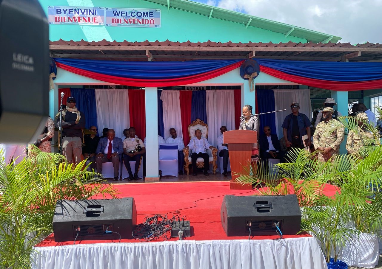 Cayes : Inauguration du futur aéroport international Antoine Simon des Cayes