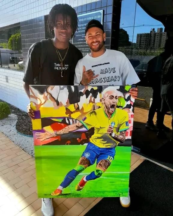 Quand Neymar Jr salue le talent de l'Haïtien Merwens St Fleur