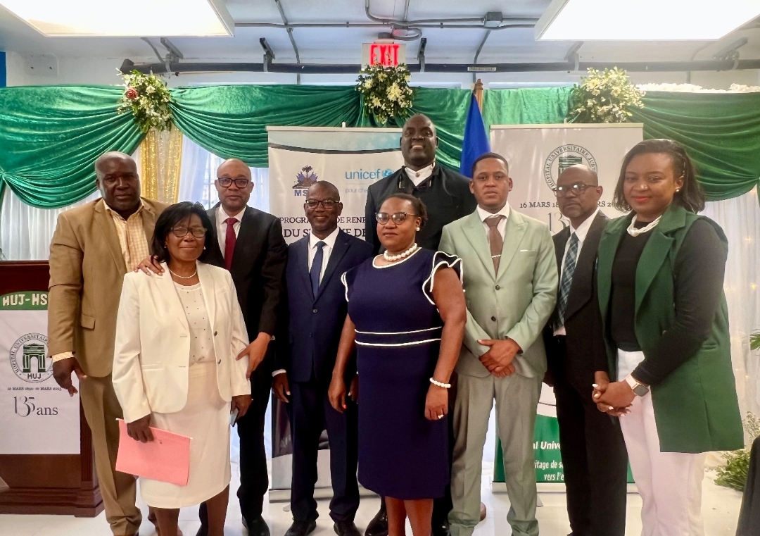 L’Hôpital universitaire Justinien du Cap-Haïtien célèbre ses 135 ans et inaugure un service pédiatrique modernisé