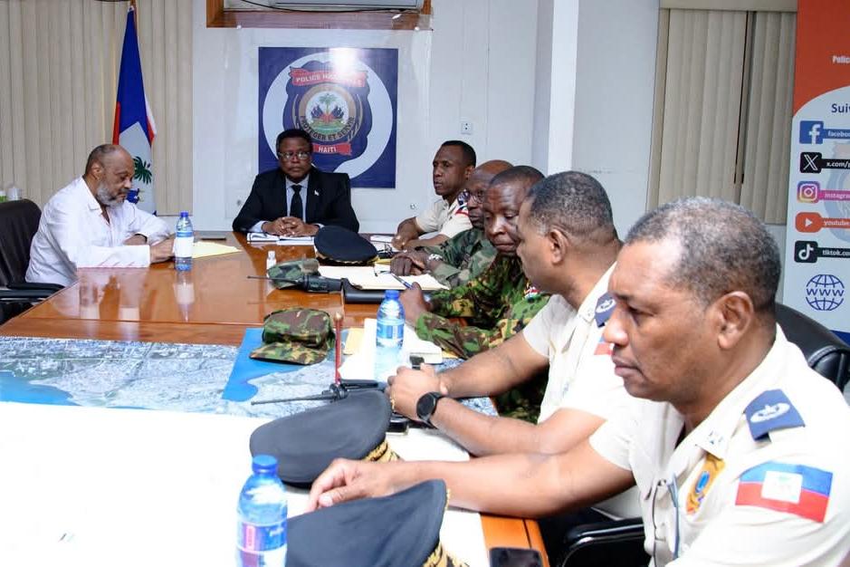 Rencontre entre le Président du CPT et les forces de l'ordre sur l'insécurité