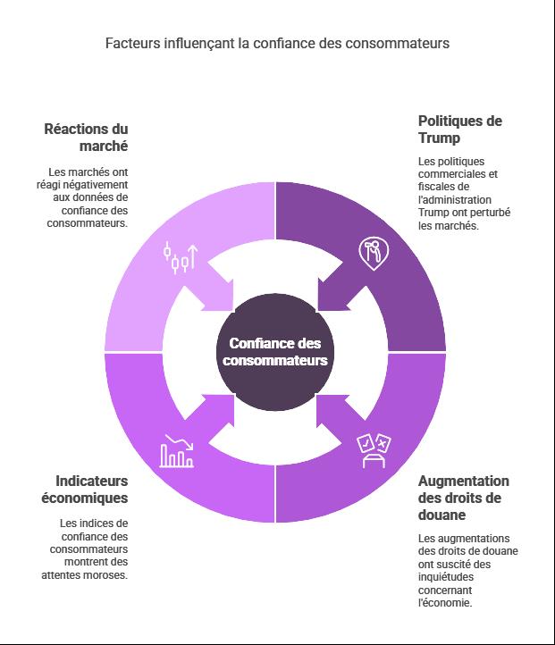 USA: la confiance des consommateurs dans l'avenir au plus bas depuis 12 ans