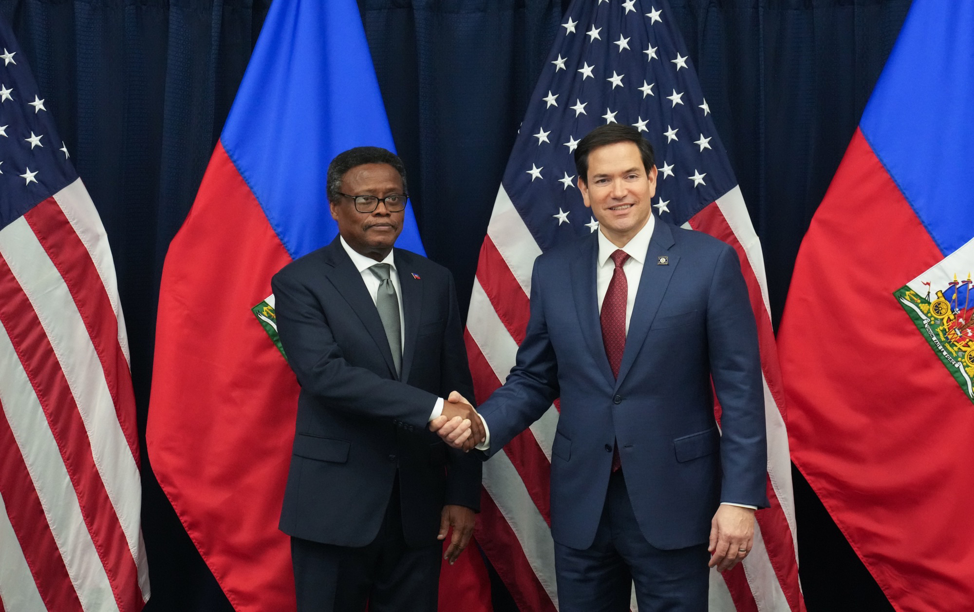 Fritz Alphonse Jean et Marco Rubio ont échangé sur la crise sécuritaire en Haïti