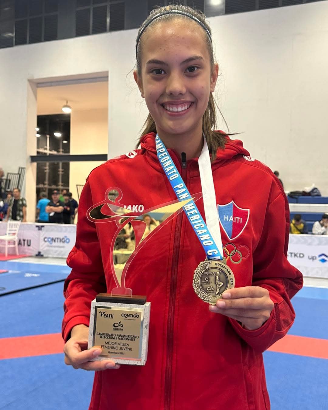 Jessica Lee médaillée d'or et sacrée meilleure athlète féminine des Panam juniors 2025