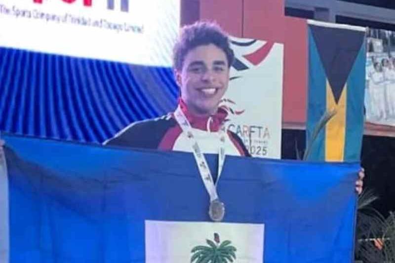 Jeux de Carifta : Haïti bien représentée par Christian Jérôme doublement médaillé
