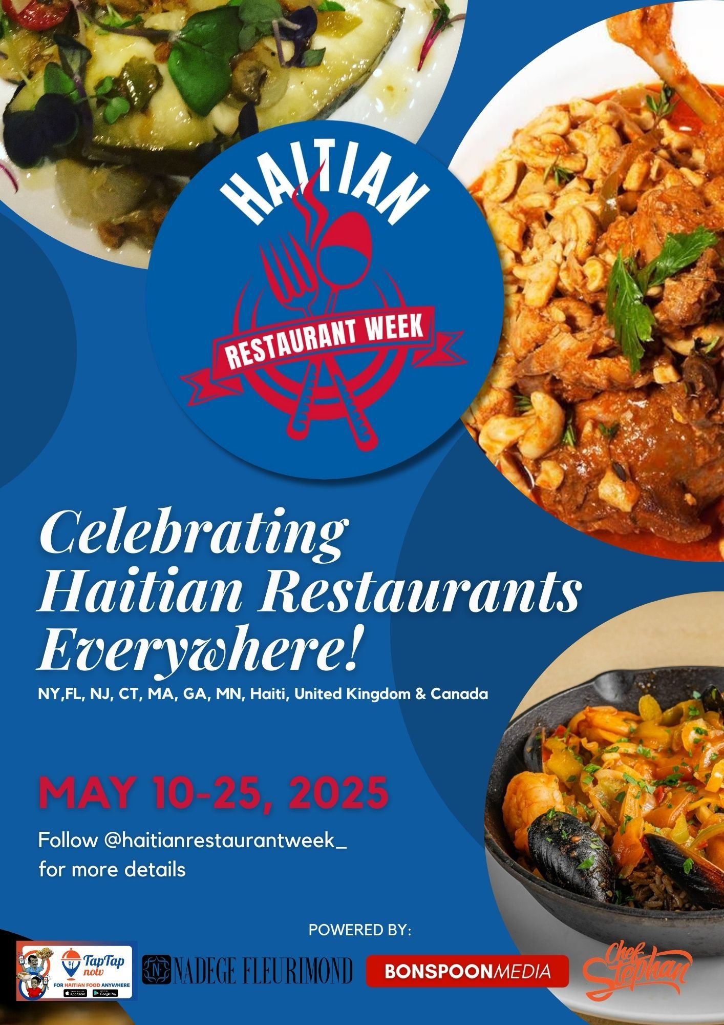 La gastronomie haïtienne à l’honneur au Haitian Restaurant Week 2025