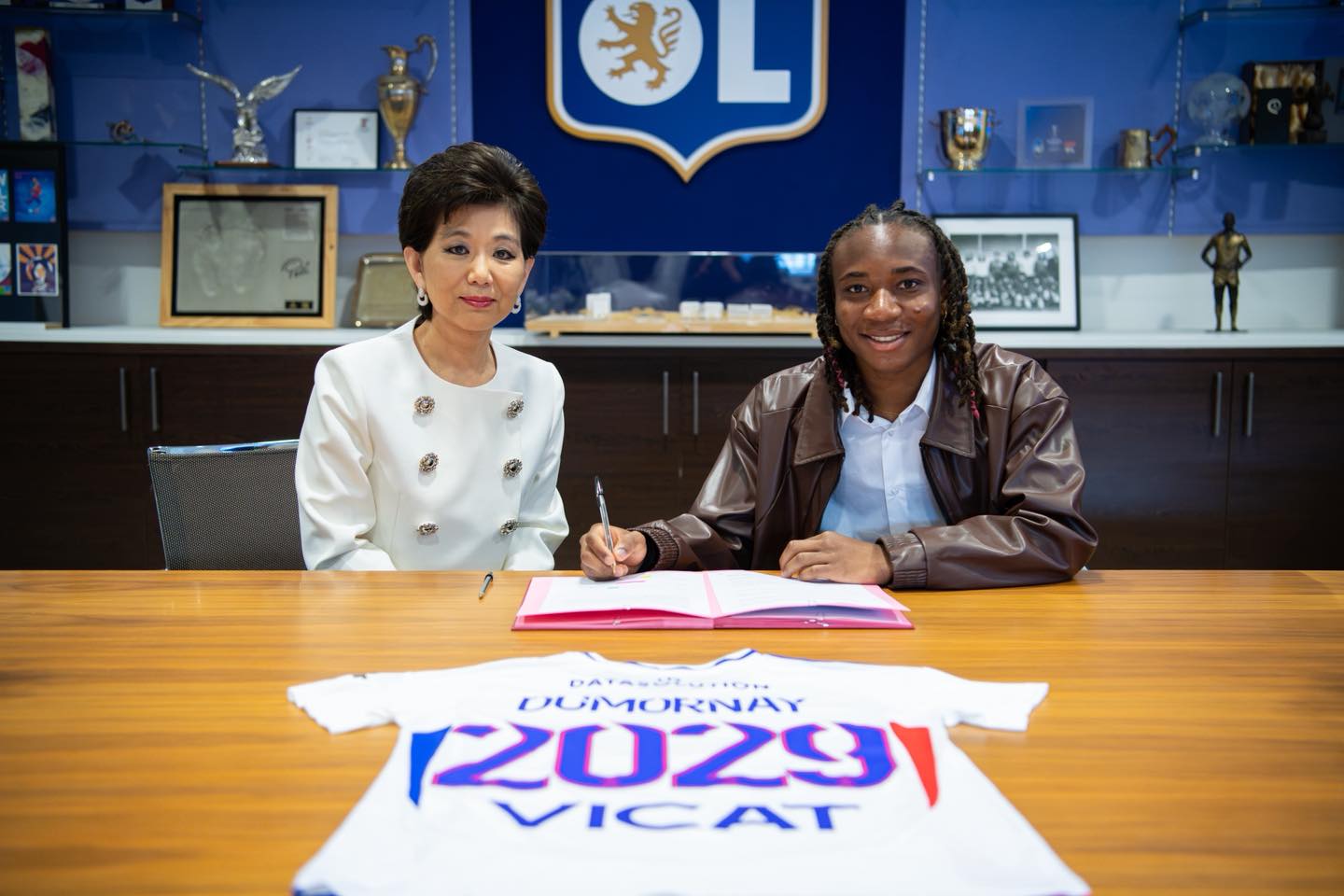 Melchie Dumornay rempile avec l’OL et se fixe de nouveaux objectifs