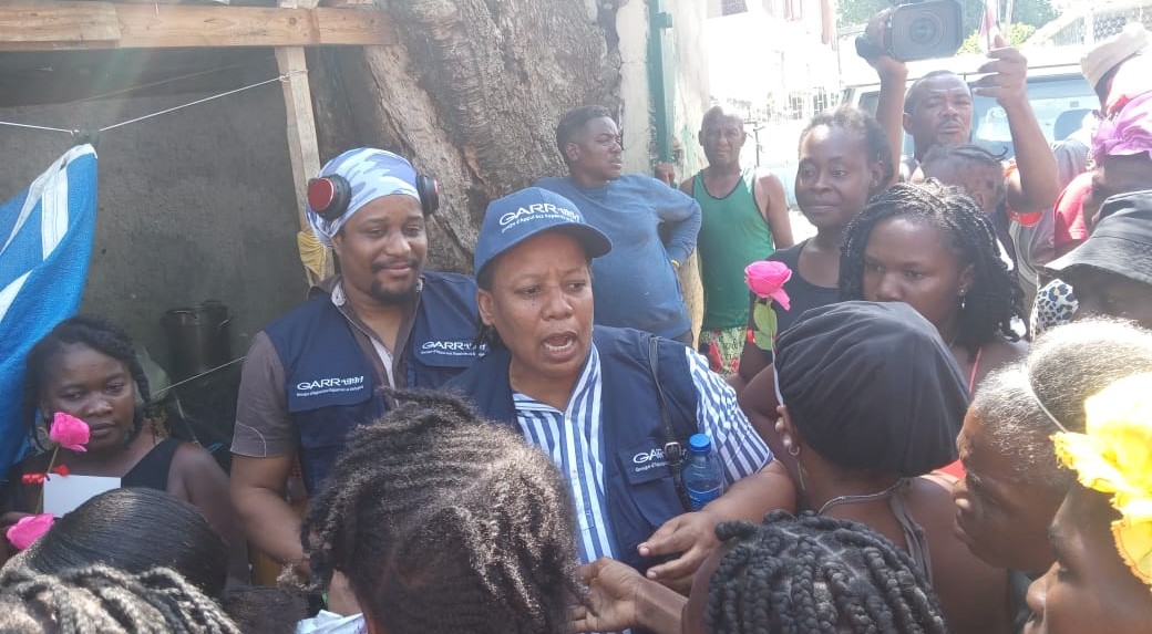 Fête des mères : Visite de solidarité du GARR dans des camps de déplacés