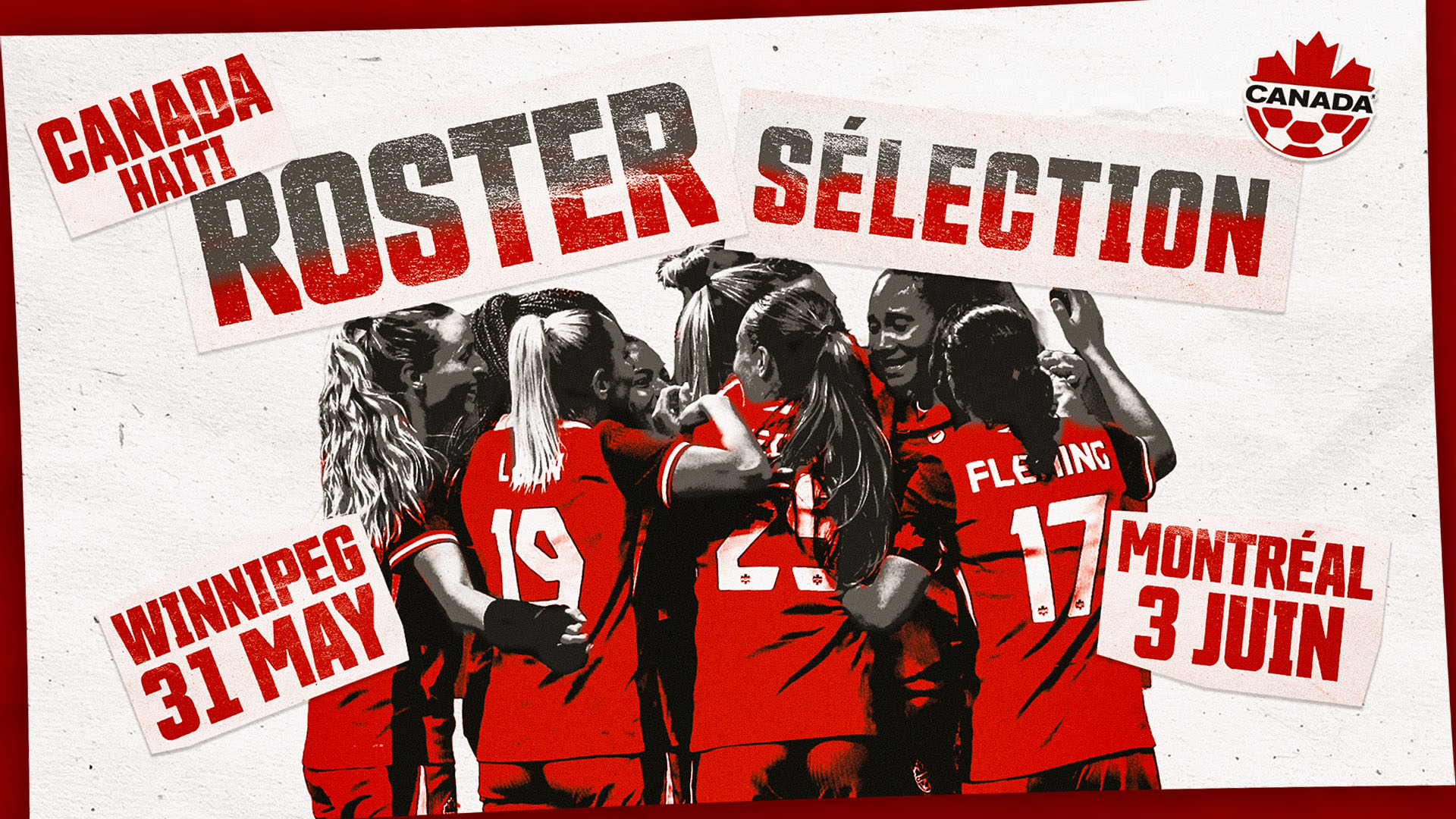 Football féminin : Célébrer son passé et bâtir son avenir, le Canada fixe son objectif face à Haïti