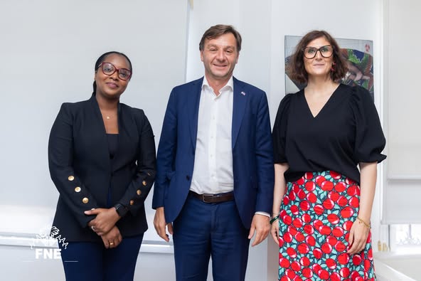 Echanges entre la directrice du FNE et des partenaires français autour de l’éducation