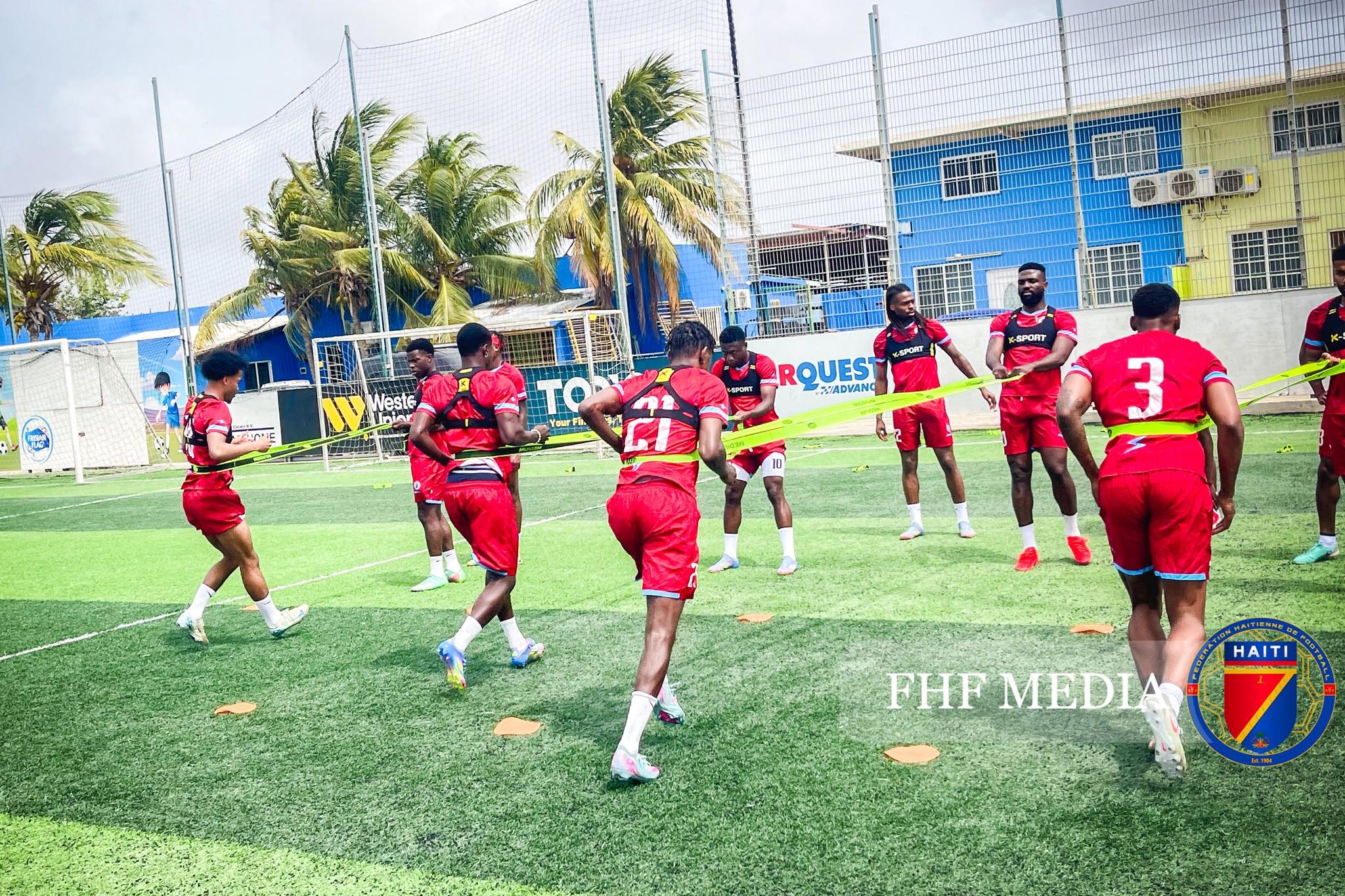 Football : Haïti affronte Aruba pour une place en finale de groupe contre Curaçao