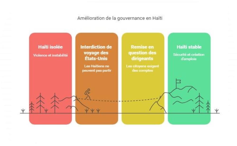 Des Haïtiens amers après la fermeture de la frontière américaine