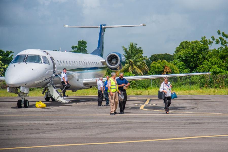 Un premier vol Cayes - Miami à l’aéroport Antoine Simon