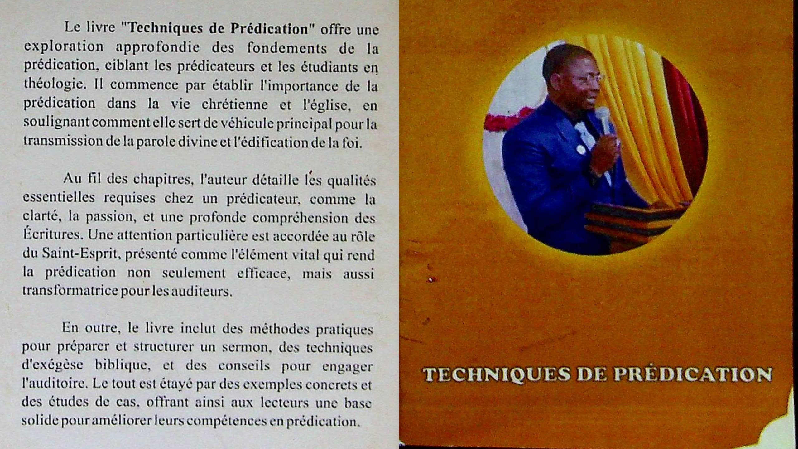 Junior Mathias publie « Techniques de prédication » : un guide complet pour une parole qui touche et transforme