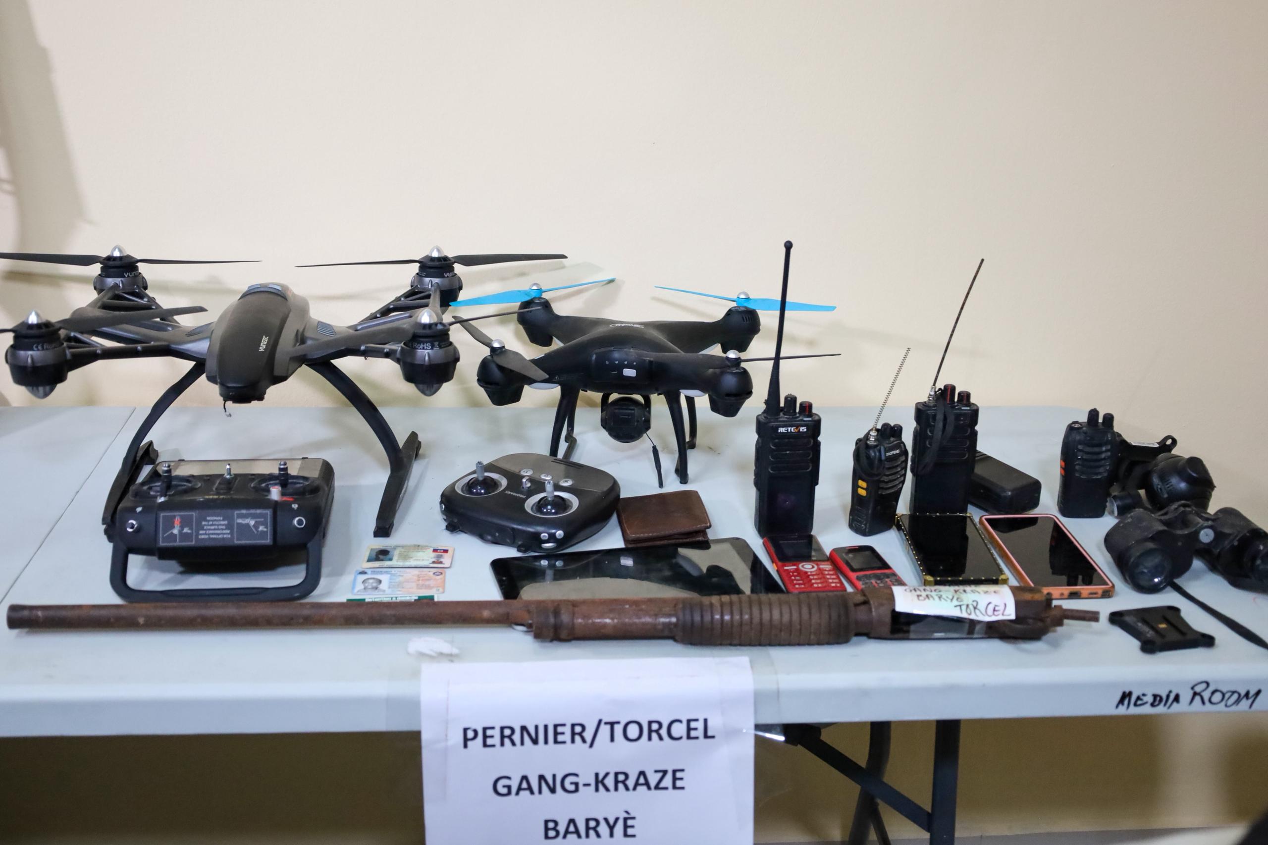 La PNH donne plus de détails sur l'opération d'achat de drones par le gang d'Izo
