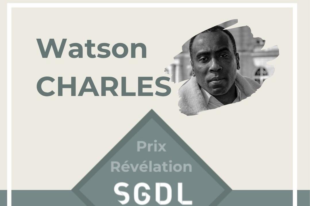 Watson Charles, lauréat du Prix Christiane Baroche