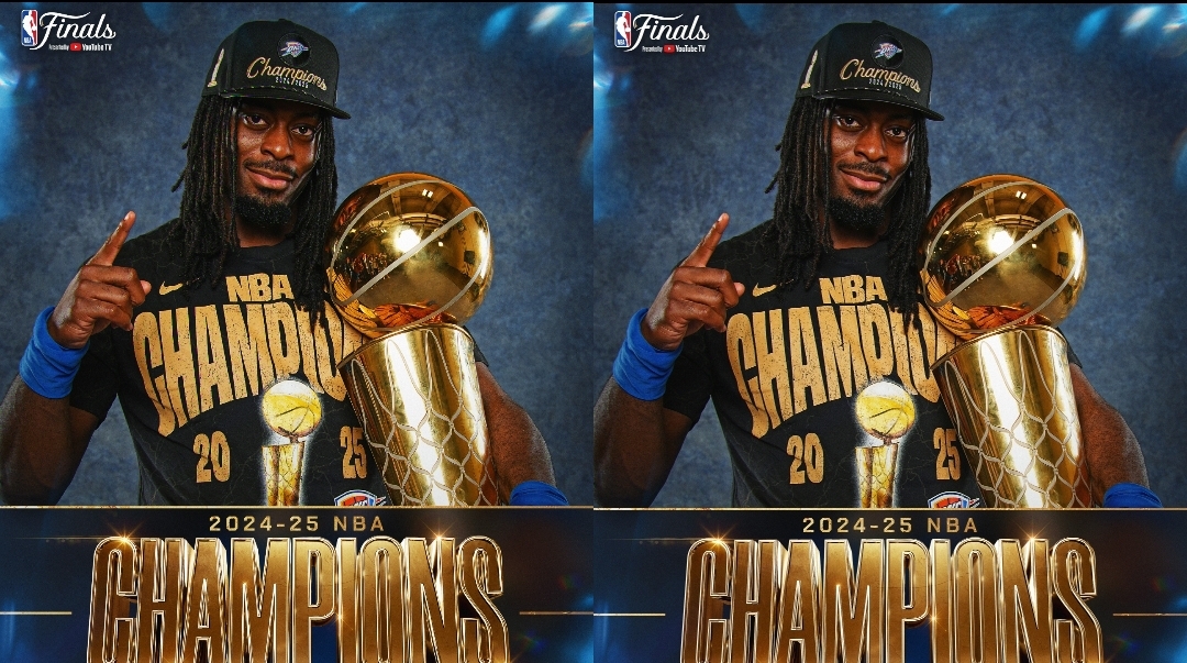 Luguentz Dort et OKC champions de la NBA