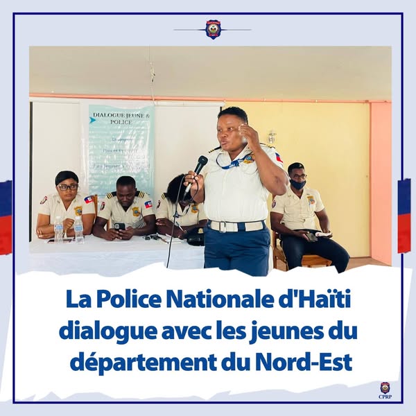 La PNH engage le dialogue avec la jeunesse du Nord-Est