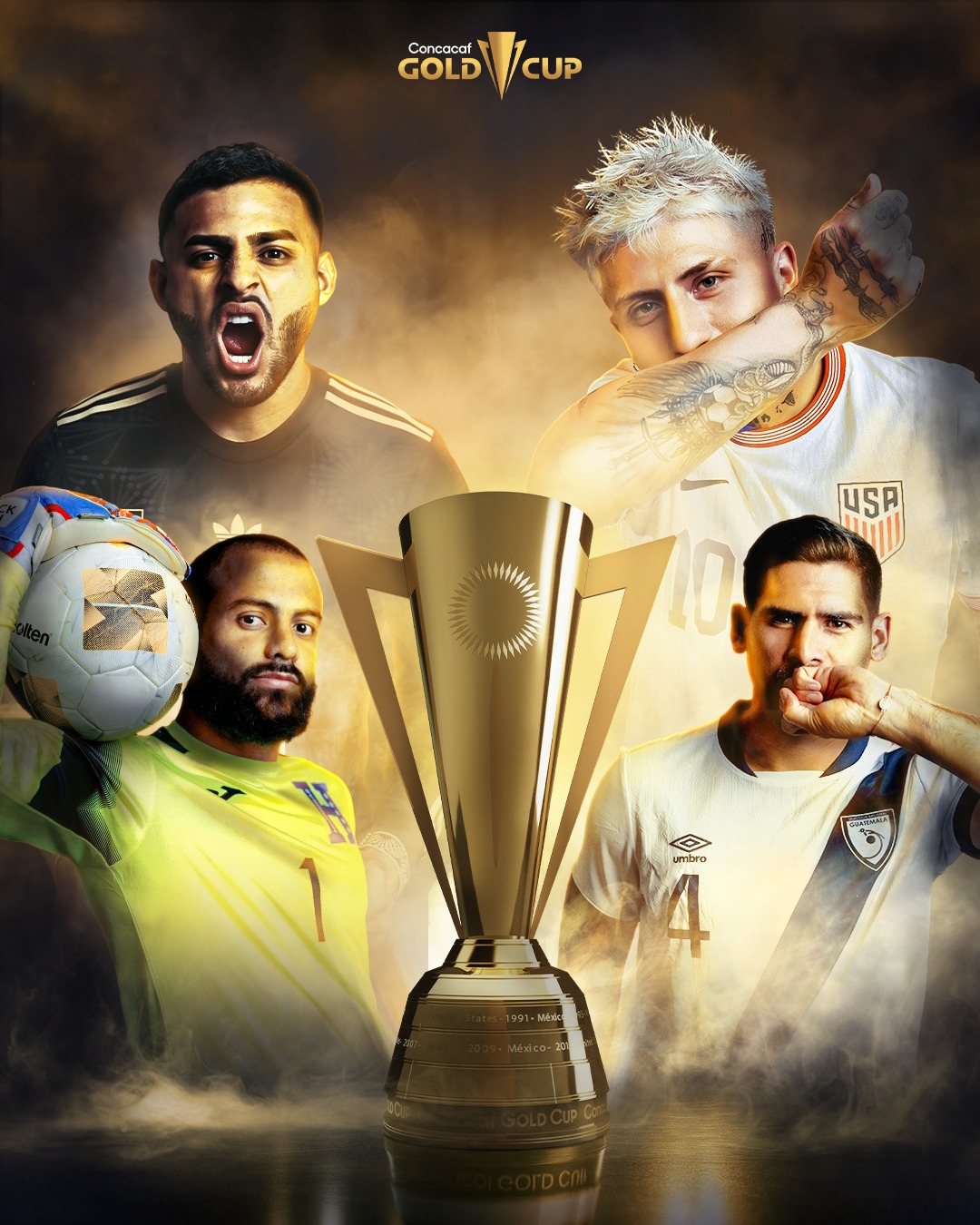 Gold Cup : demi-finales, USA, Mexique et deux invitées surprises