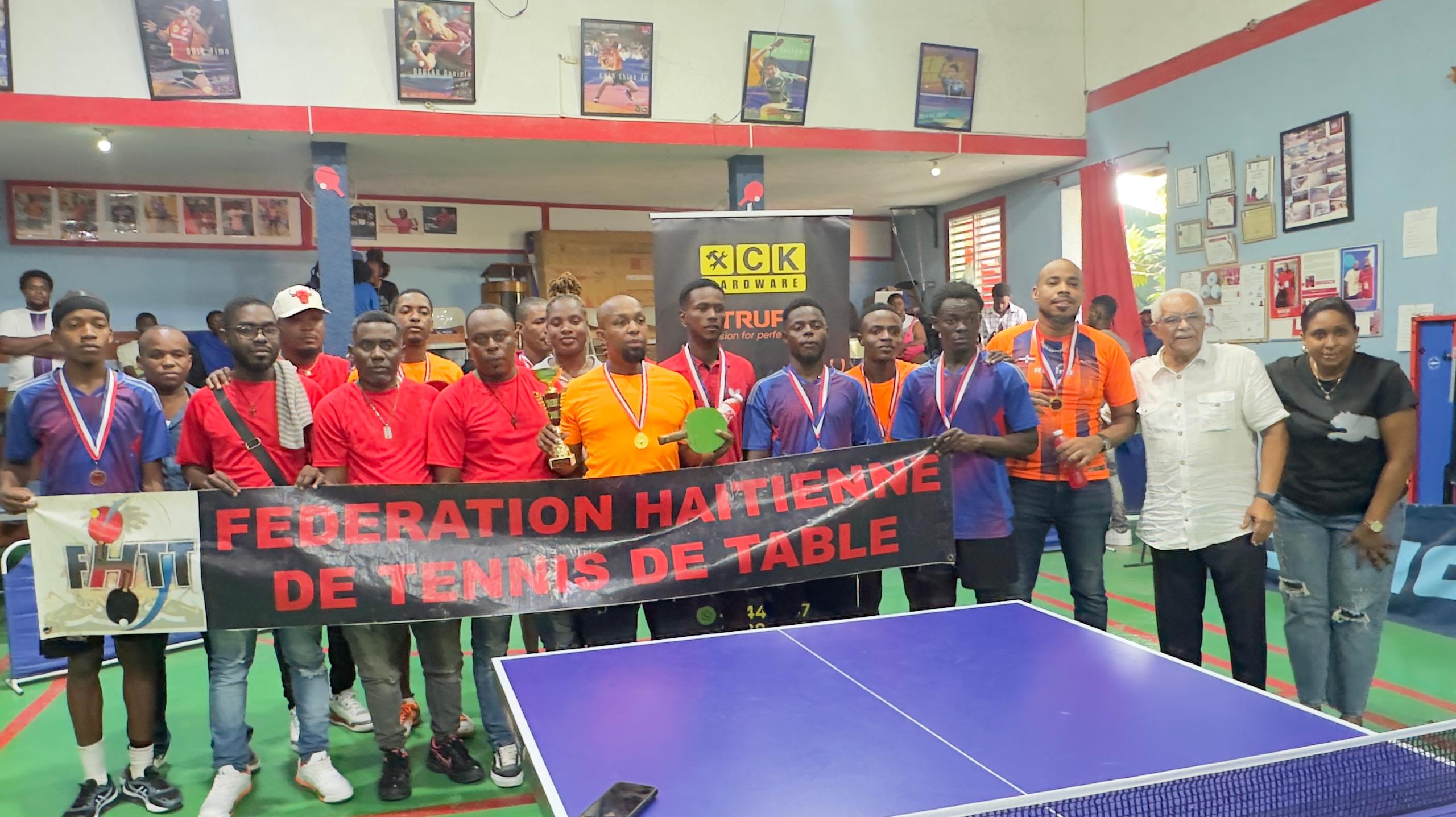 CTTPB sacré champion de la 8e édition du tournoi par équipe de tennis de table