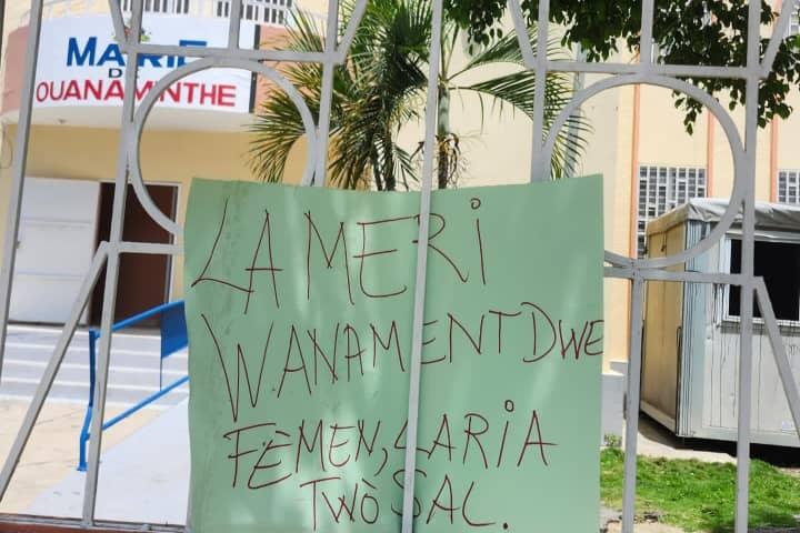 Ouanaminthe : la mairie fermée par des citoyens en colère