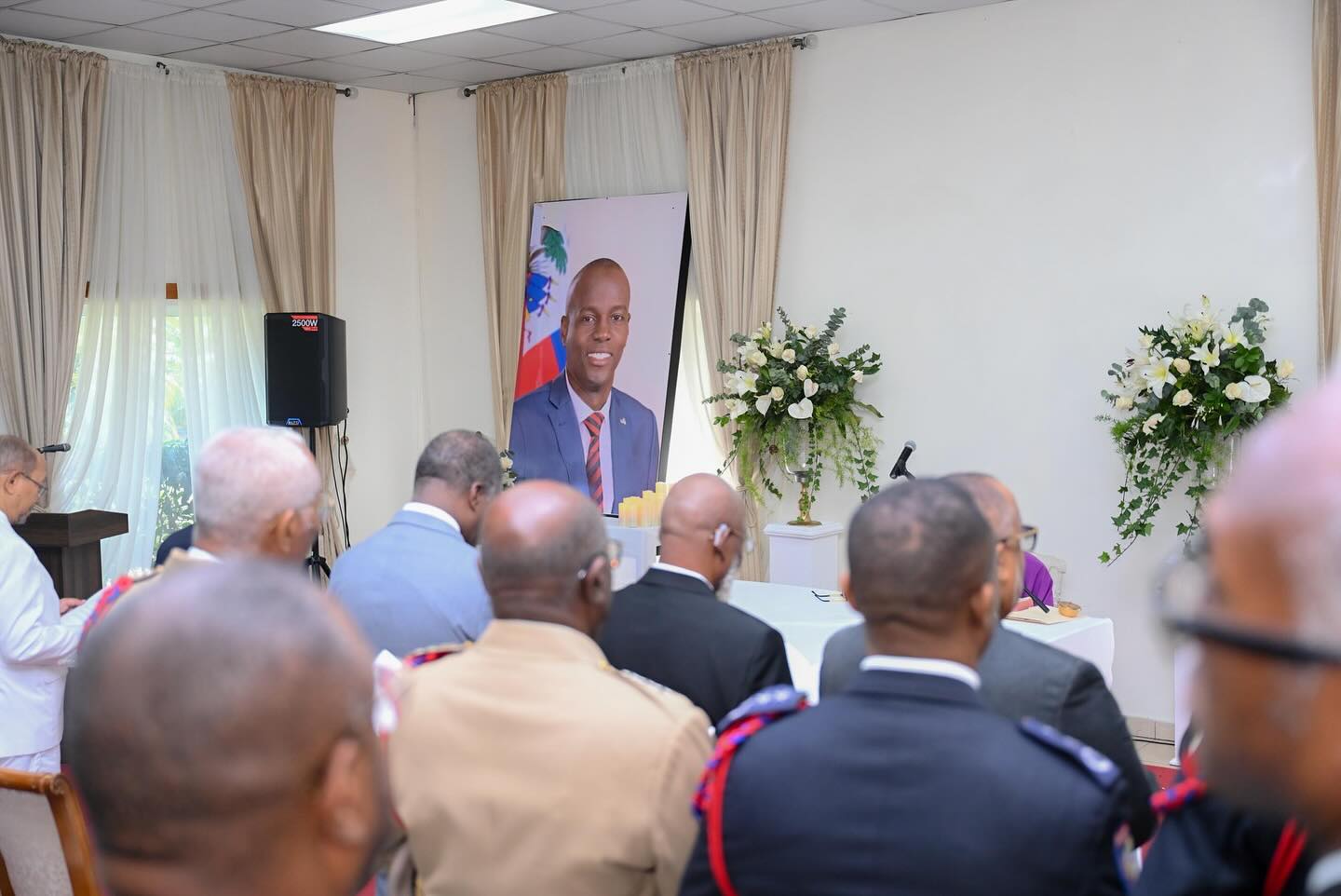 Une messe de requiem au Palais national en mémoire du Président Jovenel Moïse