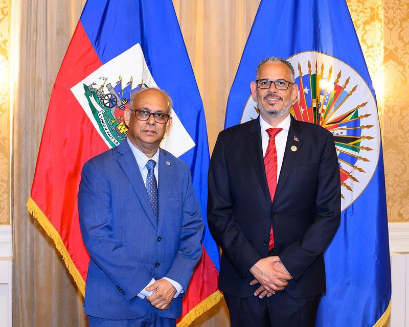 PM Fils-Aimé et Albert Ramdin discutent de sécurité et d’élections