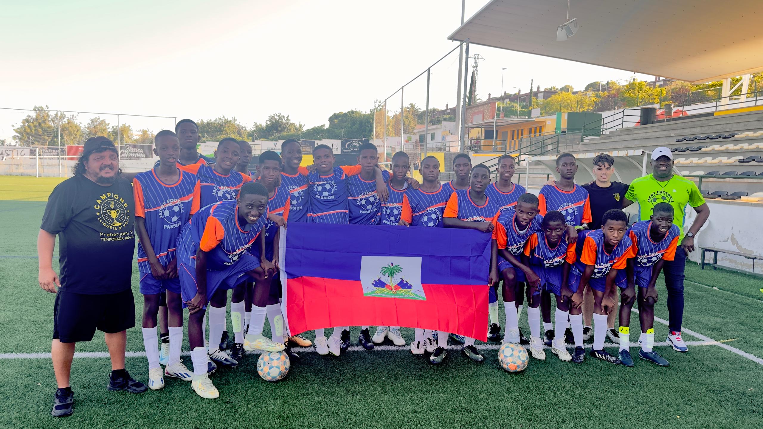 L'Académie Jacot Football Passion en tournée à Barcelone