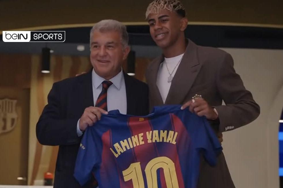 Lamine Yamal récupère le N.10 de Messi, Ronaldinho et Maradona