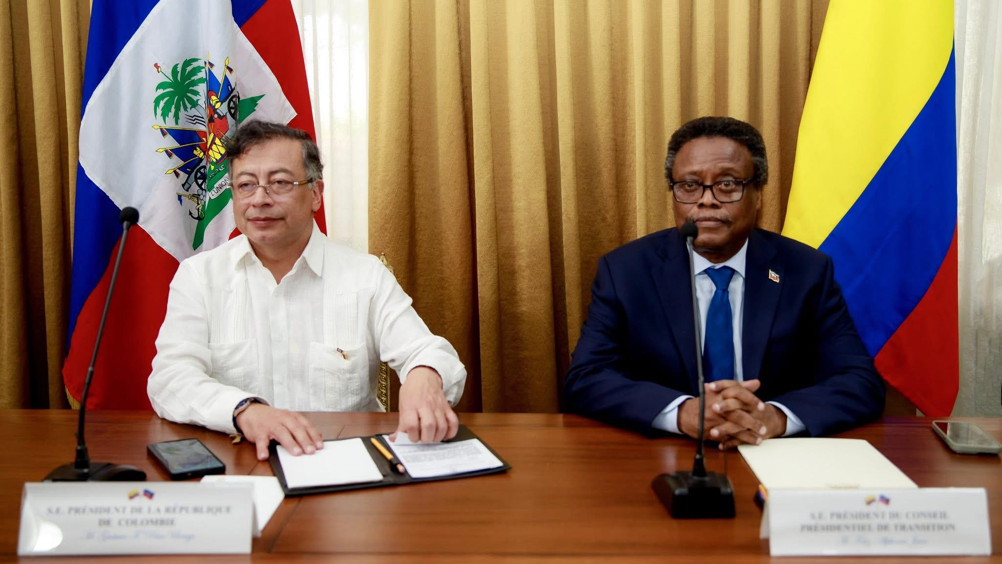 Défense, formation, santé, agriculture… Fritz Jean évoque les points clés de la discussion avec Gustavo Petro 