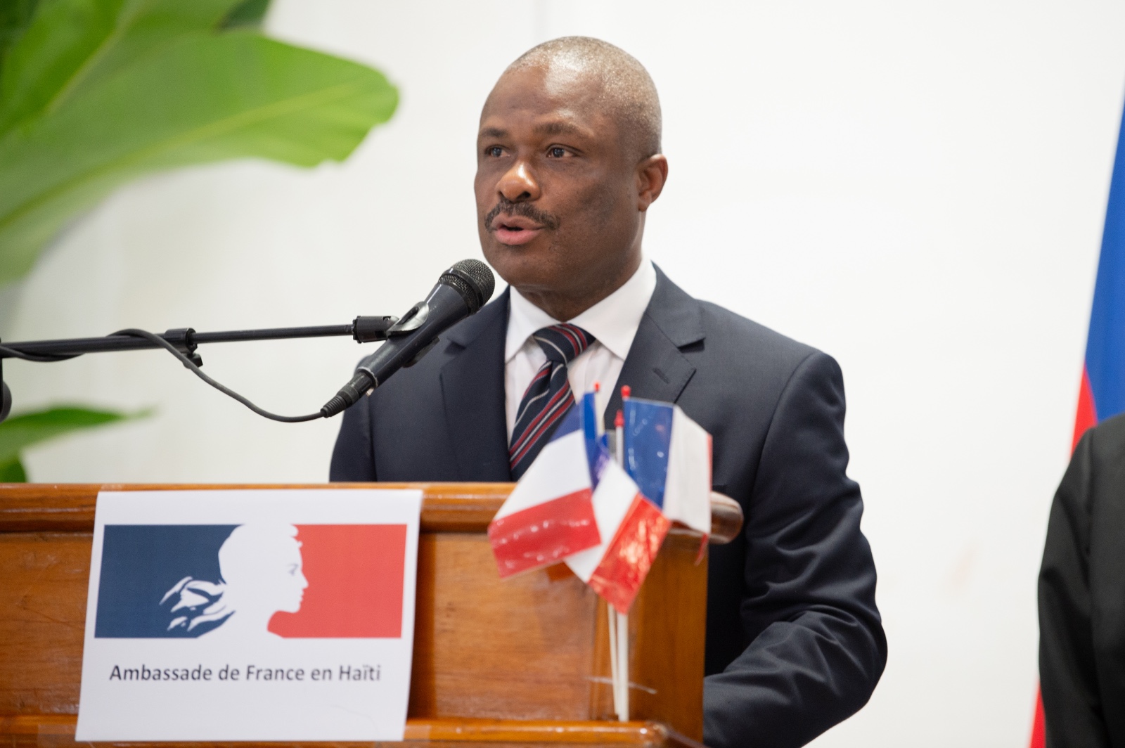 Fête nationale de la France : discours du chancelier haïtien Jean-Victor Harvel Jean-Baptiste