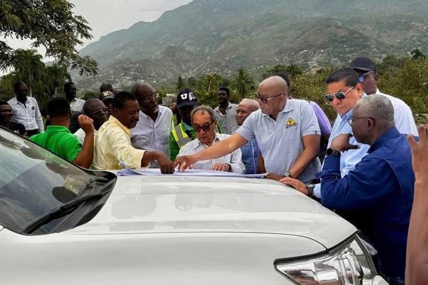 Cap-Haïtien : lancement des travaux de construction de la route SOS pour désenclaver la région nord