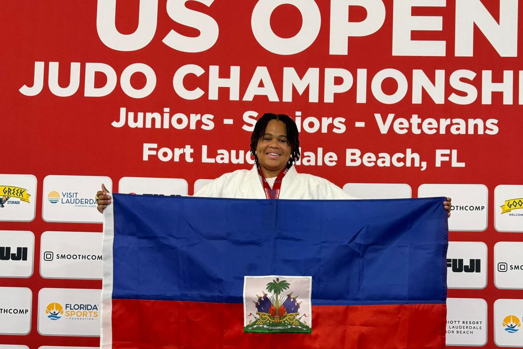 Haïti remporte cinq médailles à l'US Open de judo championship 2025