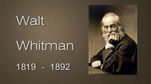 Chant de moi-même  de Walt Whitman, un poème pour se redécouvrir vivant