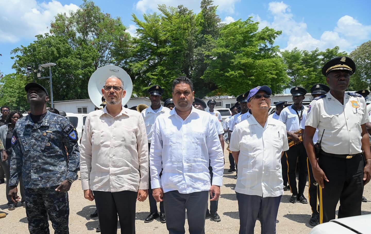 Visite d’une délégation de l’exécutif à direction générale de la PNH
