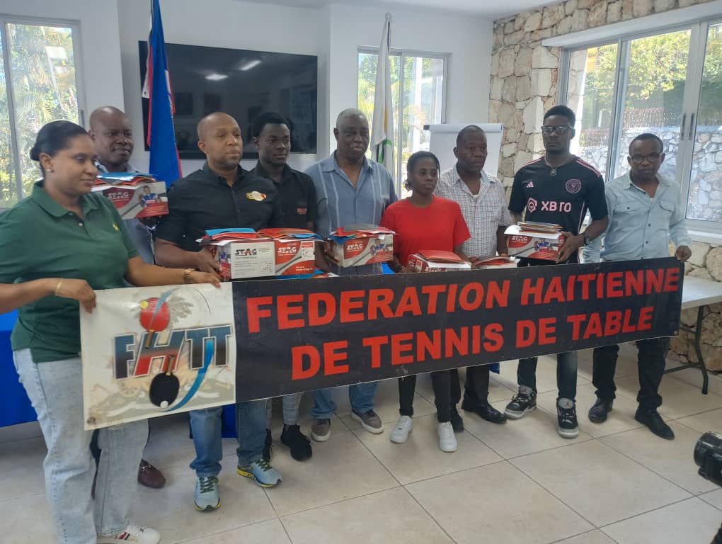 La Fondation ITTF donne un coup de pouce au tennis de table haïtien
